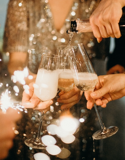 Wein, Champagner, Sekt