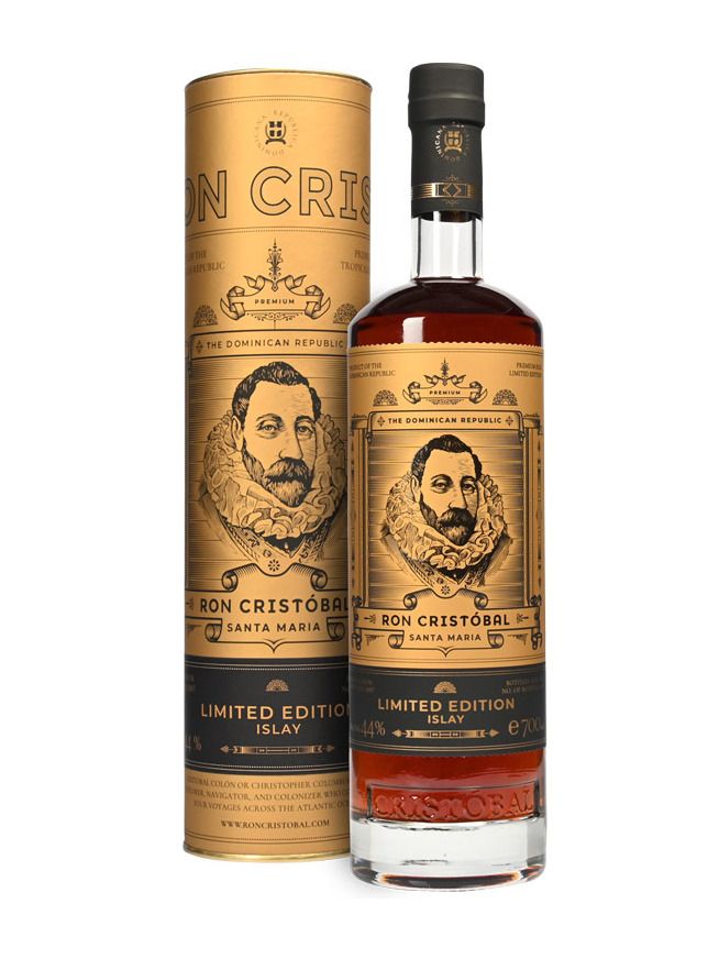 Ron Cristobal Santa Maria Islay Cask Finish, 0,7l 44% Geschenkbox
