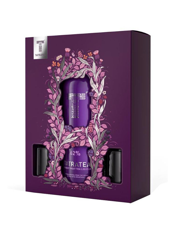 Tatratea Forest Fruit 0,7l 62% +2 Gläser