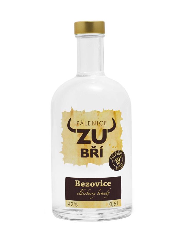Zubří Holunderschnaps 0,5l 42%