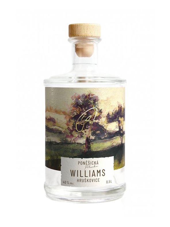 Poněšická Birnenschnaps Williams 0,5 l 40%