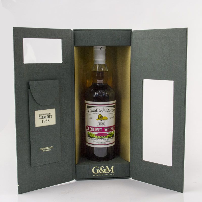 THE GLENLIVET 1958 55Y G&M 43% 0,7 l
