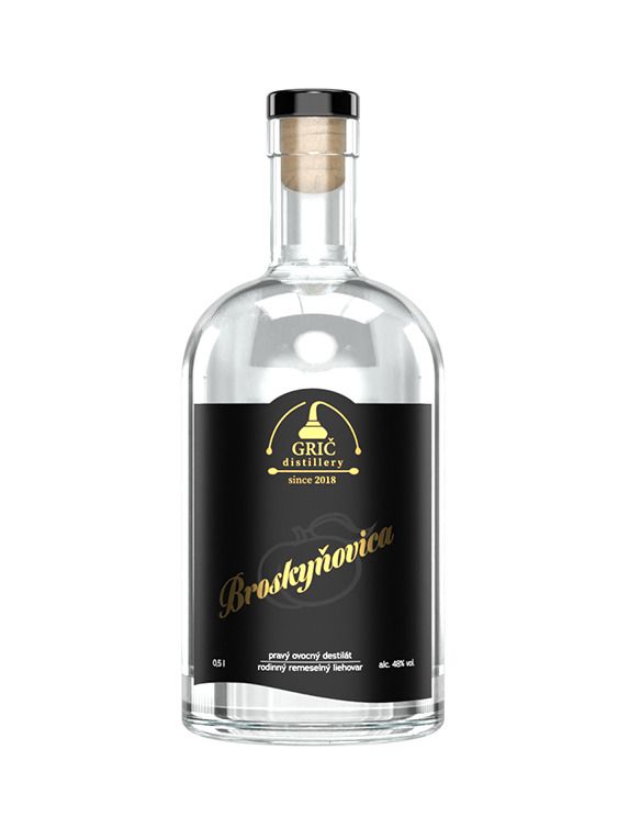 GRIČ Pfirsich 0,5 l 48%