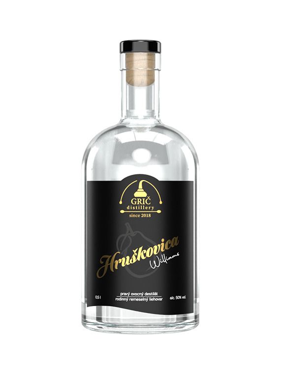 GRIČ Birne 0,5 l 50%