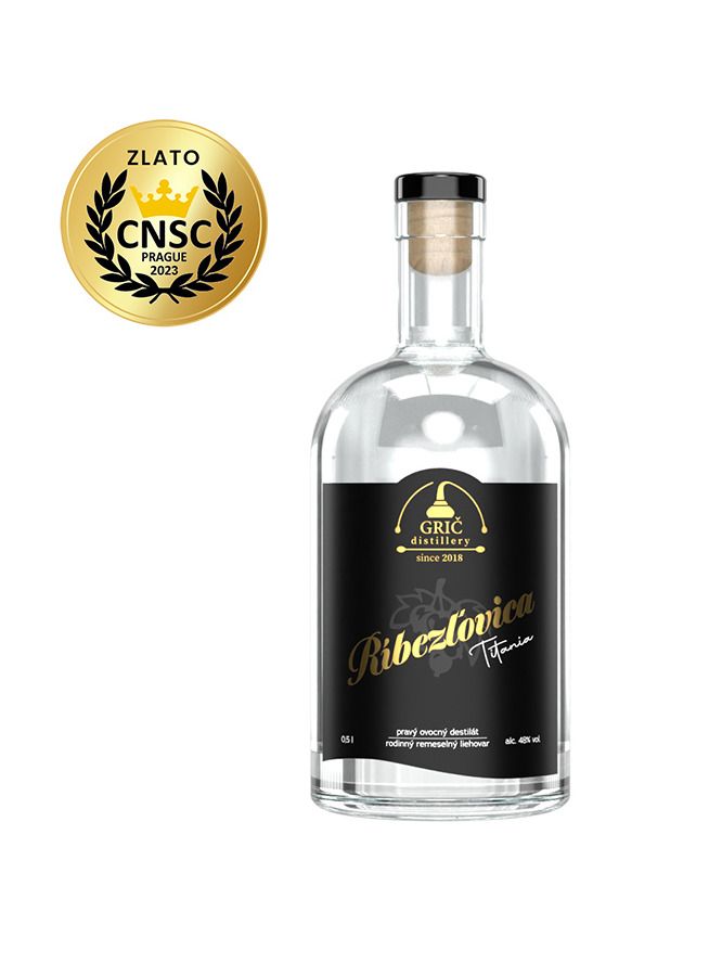 GRIČ Johannisbeerensnaps 0,5 l 48%