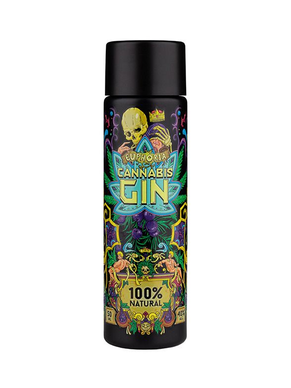 Euphoria Cannabis Gin Miniature 0,05 l 40%