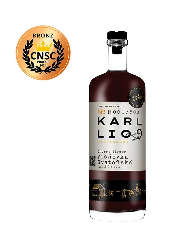 Karl LIQ Weichselbrand Svatoňská 24% 0,5 l