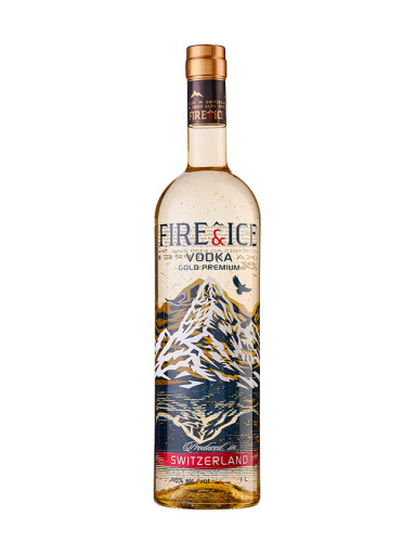 Fire & Ice Vodka Gold Premium 1l 40%