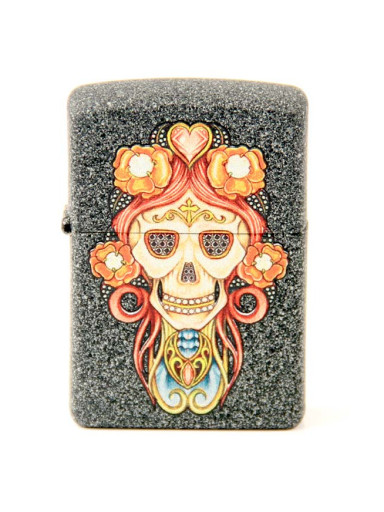ZIPPO Iron Stone color "Skull Pendant" 60004550