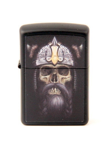ZIPPO schwarz color "Skull/Helmet" 60004556