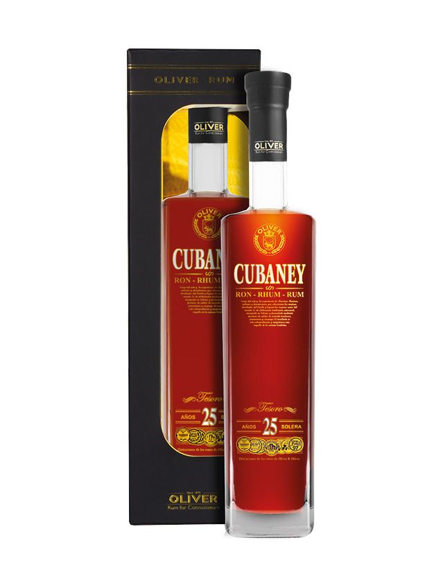 Cubaney Tesoro 25Y Sistema Solera Geschenkbox 0,7l 38%