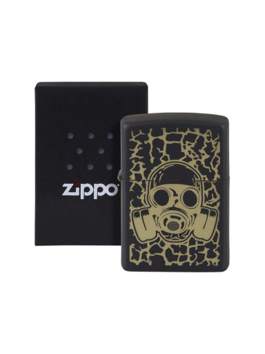 ZIPPO Black Matte "Skull Gas" 60005844