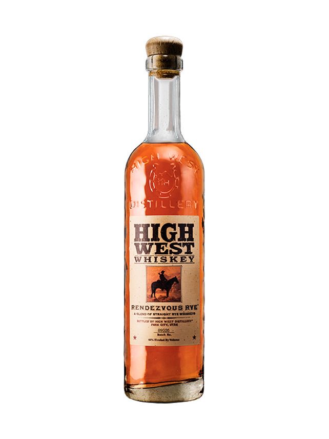 High West Whiskey Rendezvous 0,7l 46% + 2 glasses Geschenkbox